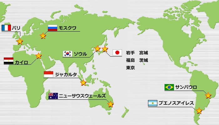 参加都市MAP