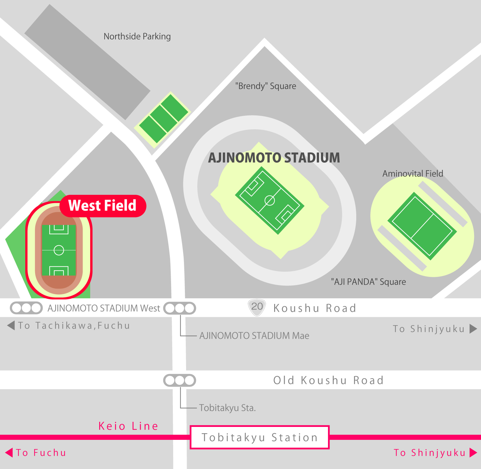 AJINOMOTO STADIUM West Field