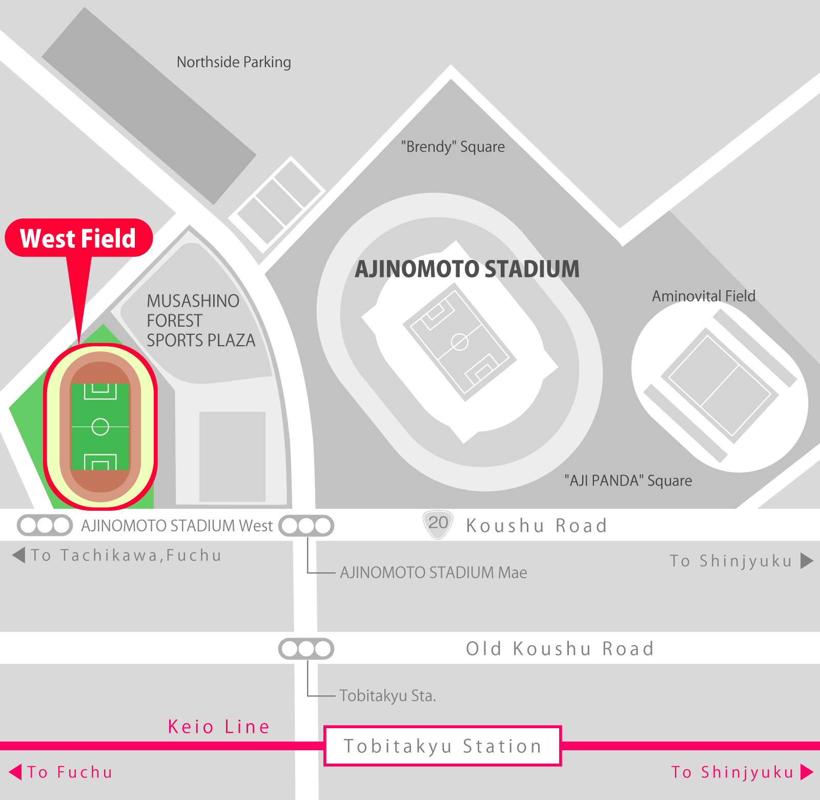 AJINOMOTO STADIUM West Field