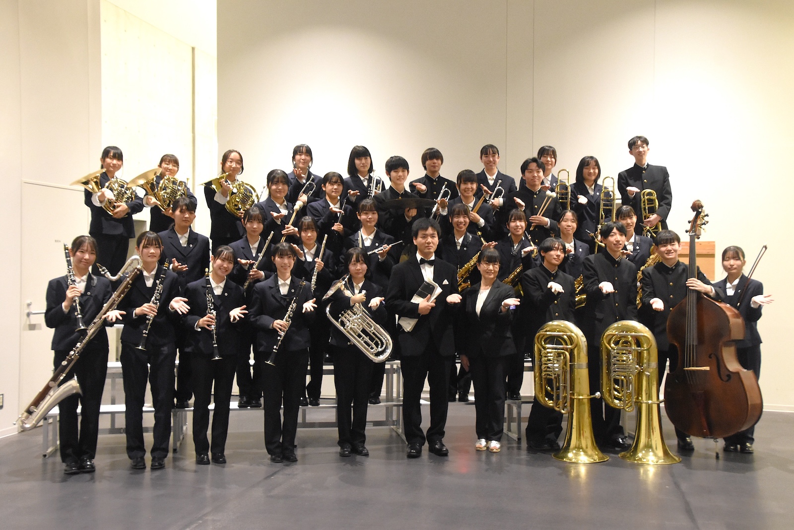 吹奏楽のステージ